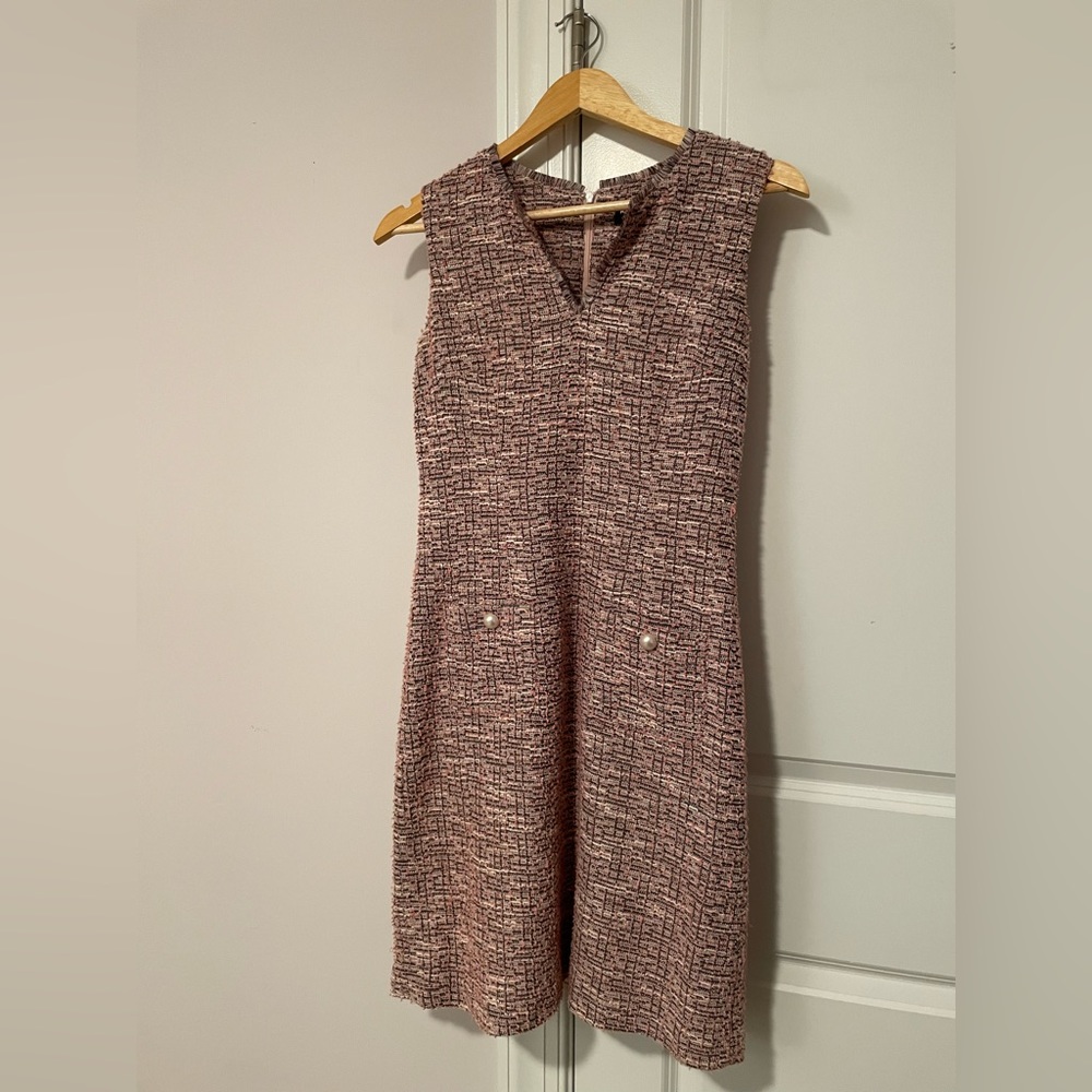 Karl Lagerfeld pink sheath dress
